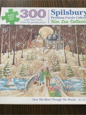 New Spilsbury Over the River Through the Woods 300 Ct Puzzle